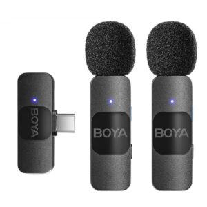 BOYA BY-V20 Ultracompact 2.4GHz Dual Wireless Mic
