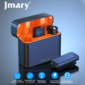 Jmary Mw-16 2.4ghz Dual Wireless Microphone For Mobile And Camera