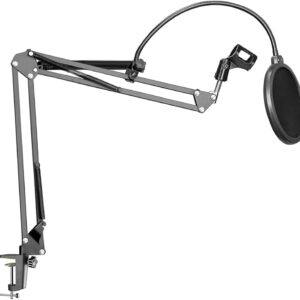 Professional Recording Microphone Stand with Pop Filter Studio Mic Stand