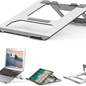 Aluminum Alloy Tablet Holder & Laptop Stand