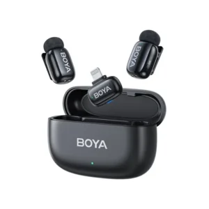 BOYA Mini 15 For I Phone IOS Dual Wireless Microphone With Charging Case
