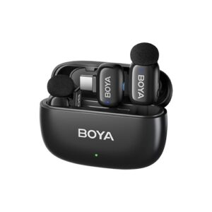 BOYA Mini 14 For Andriod Type C Dual Wireless Microphone With Charging Case